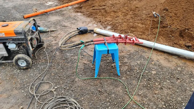 Ensayo VLF sobre cable de media tensión